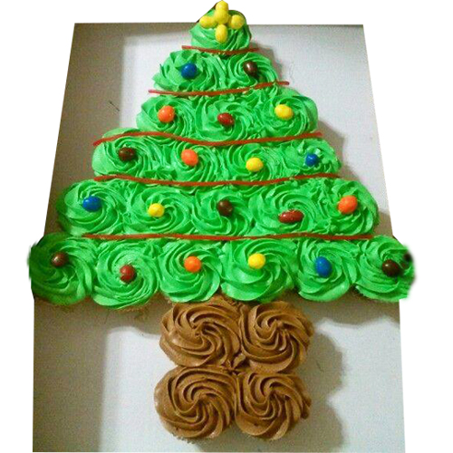 Tree shape Cupcake